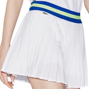 NWT Lacoste Pleated Tennis Skirt
